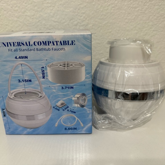 Bath Ball Filter-Bathtub Water Filter Removes Hundreds of Contaminant for Softer - Picture 7 of 10